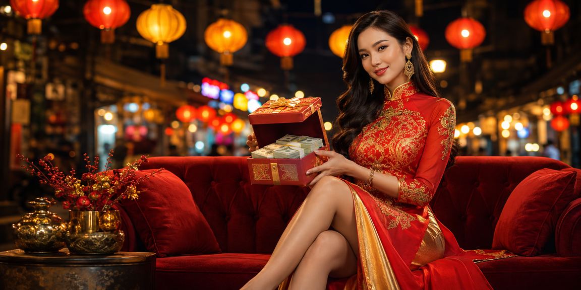 Chợ đêm Huế minh họa thói quen thanh toán mobile bằng VND