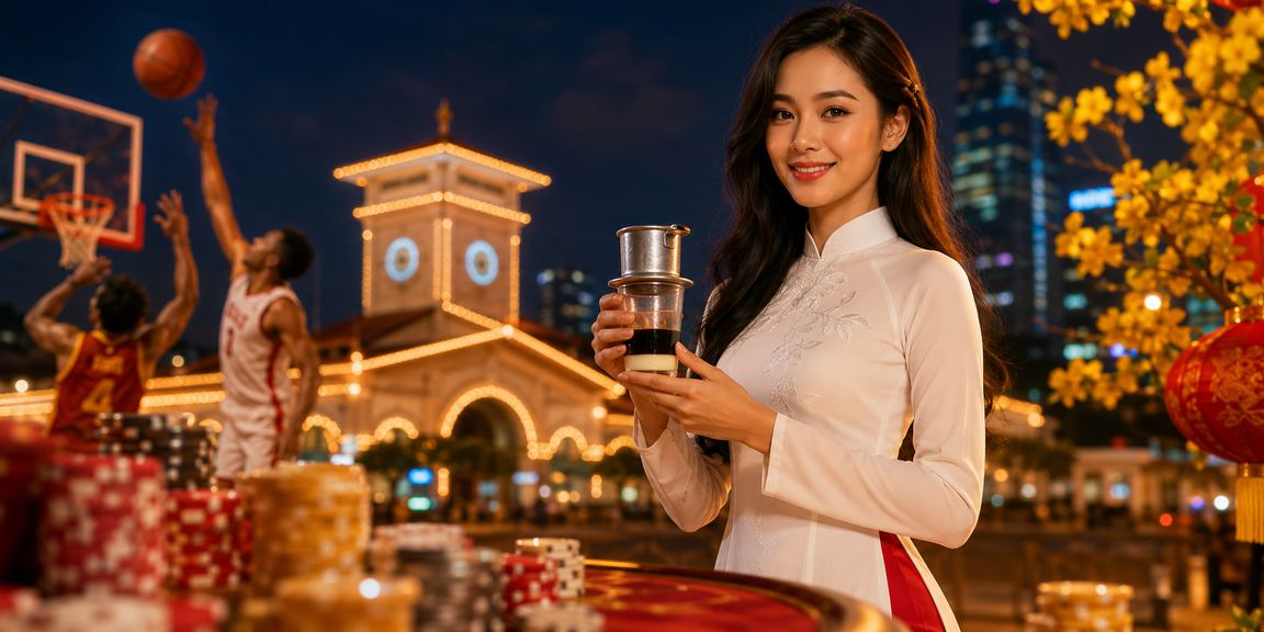 Không gian giải trí Việt Nam minh họa nền tảng casino trực tuyến